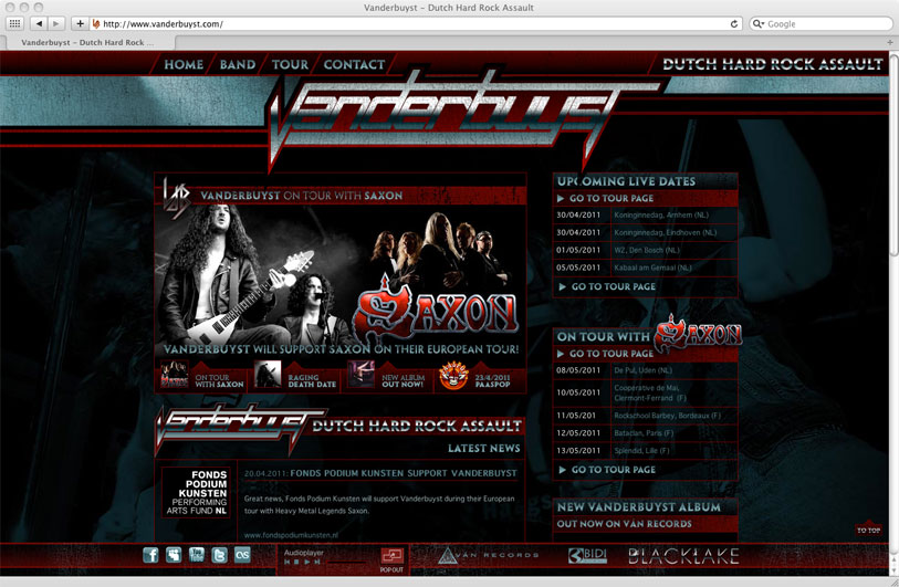 Vanderbuyst website