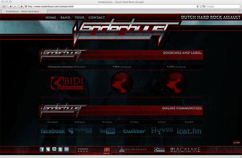 Vanderbuyst website